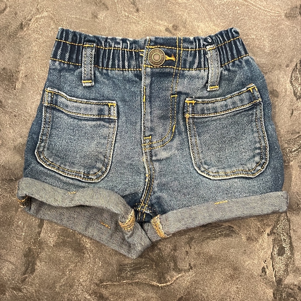 Little co jean shorts